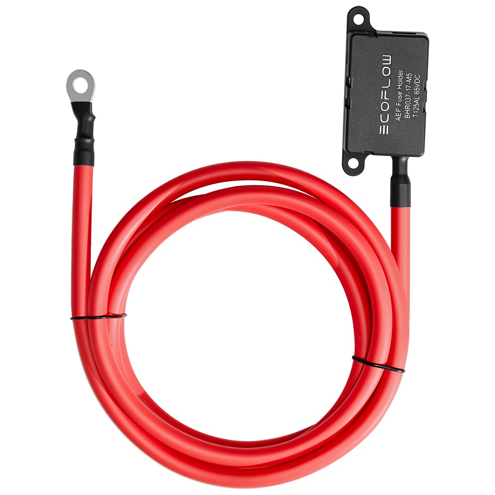 EcoFlow Alternator Charger câble à fusible rallongé 2 m