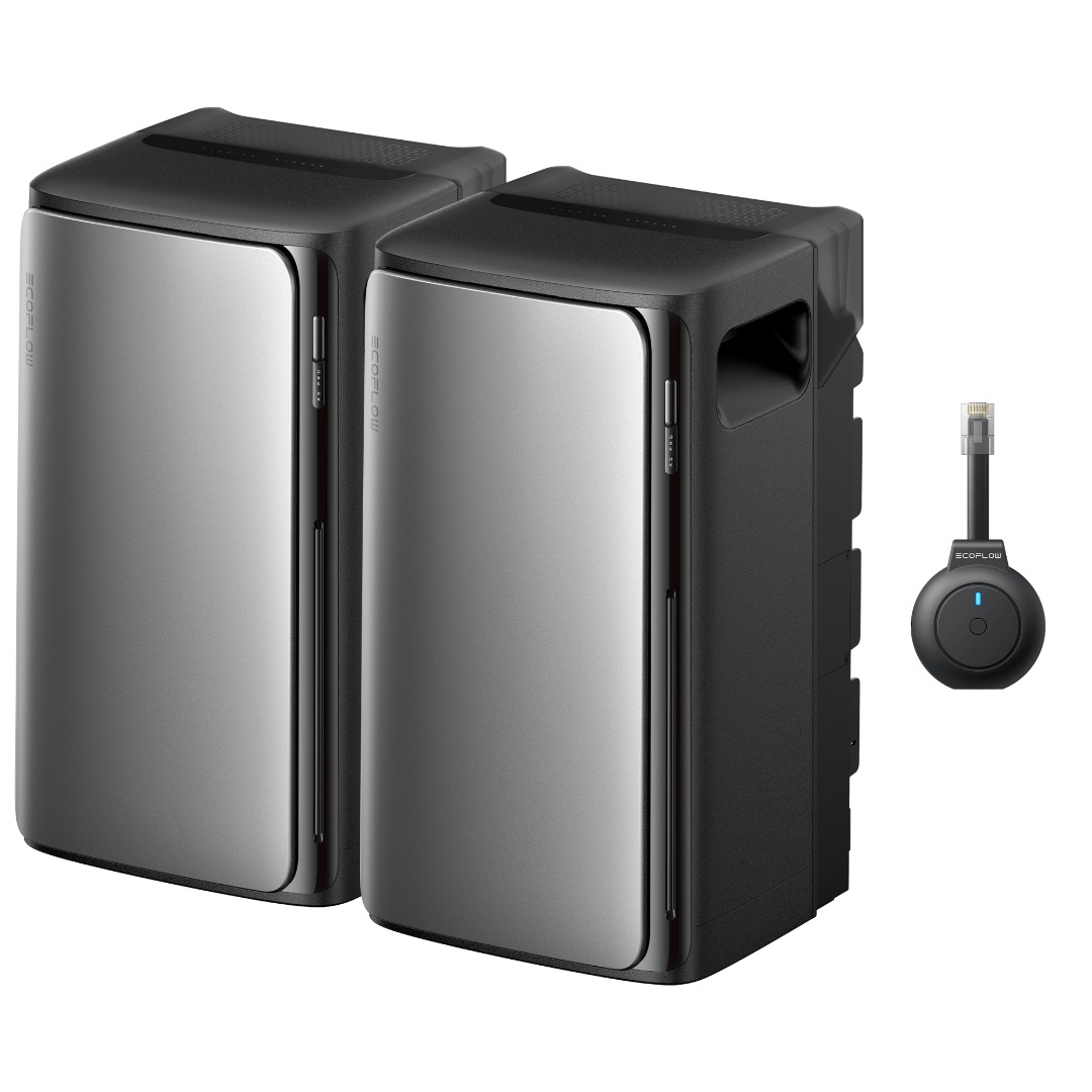 EcoFlow STREAM 2× AC Pro set batterie domestique